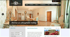Desktop Screenshot of hotelvillasandonino.it